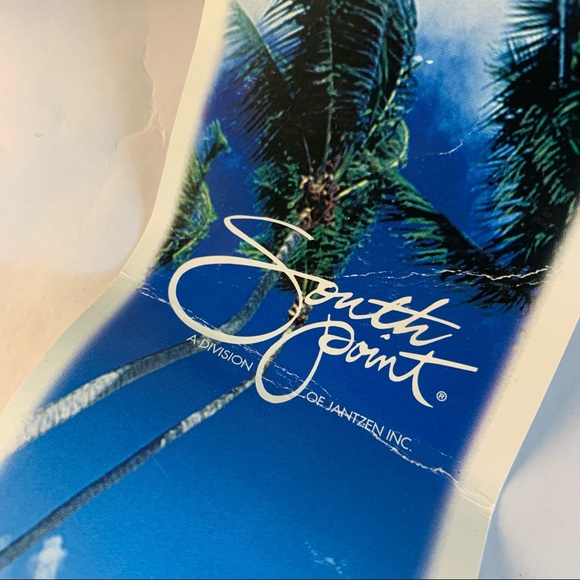 HP {South Point} NWT Bow Floral Bikini Top Swim 16 - Picture 11 of 16